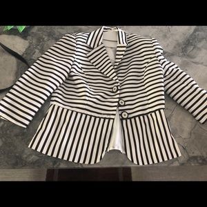 Striped blazer
